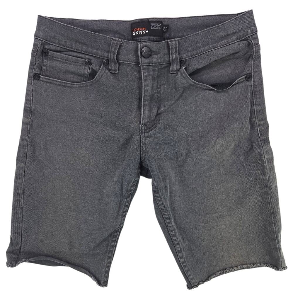 RSQ | Grey London Skinny 11" Shorts | Size 32